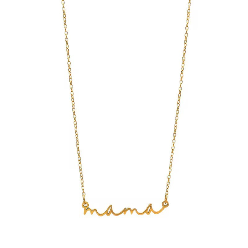 Mama Pendant Necklace for Women